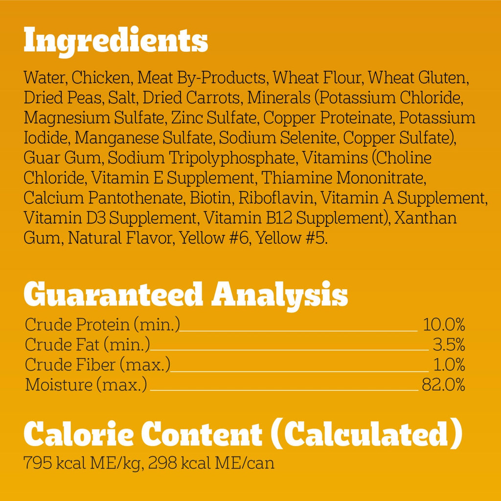 Pedigree Small Dog Tender Bites in Gravy, Chicken & Vegetable Flavor Canned Wet