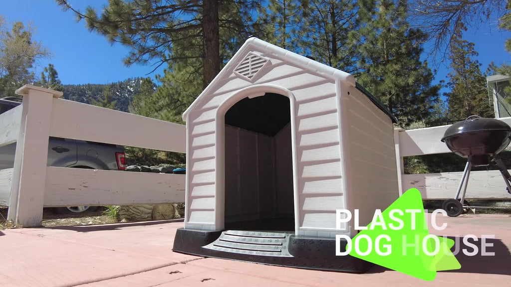 Dog House Water Resistant Dog House for Small to Medium Sized Outdoor