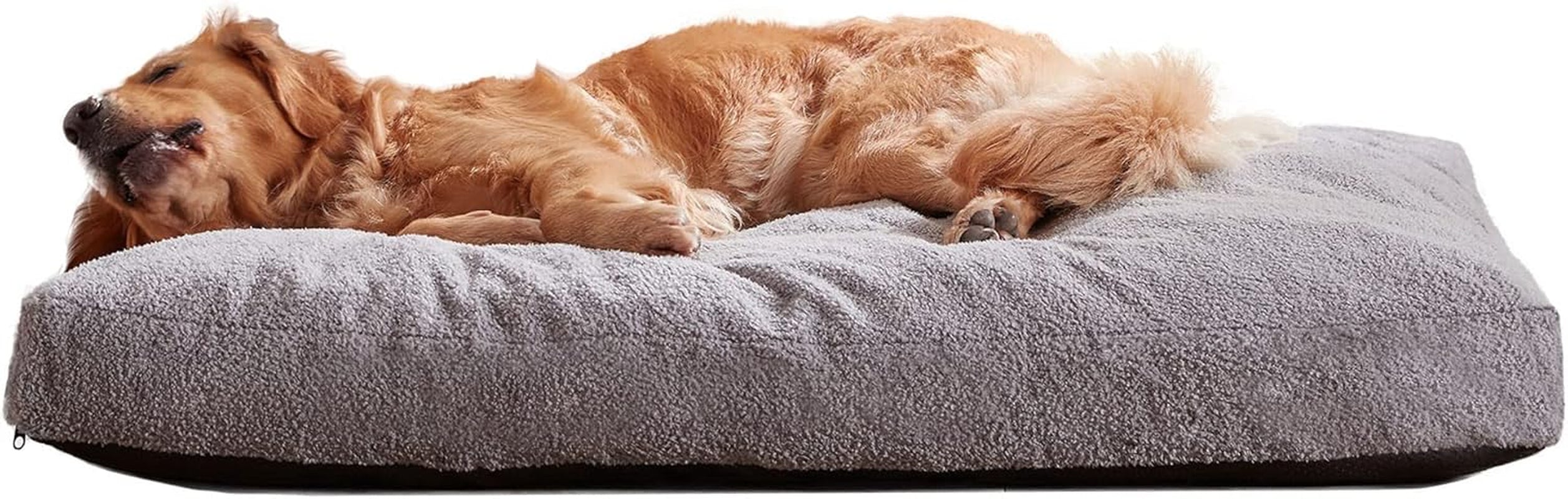Large Orthopedic Shredded Memory Foam Dog Bed for Medium,Extra Large Dogs, Pet Cats Beds Pillow Mattress with Removable Washable Cover& Non-Slip Bottom,Size-L