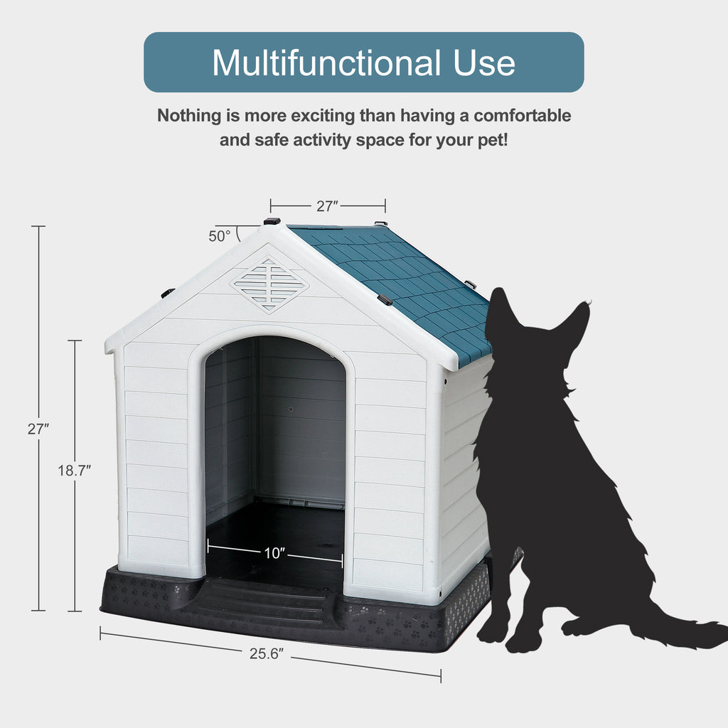 Dog House Water Resistant Dog House for Small to Medium Sized Outdoor