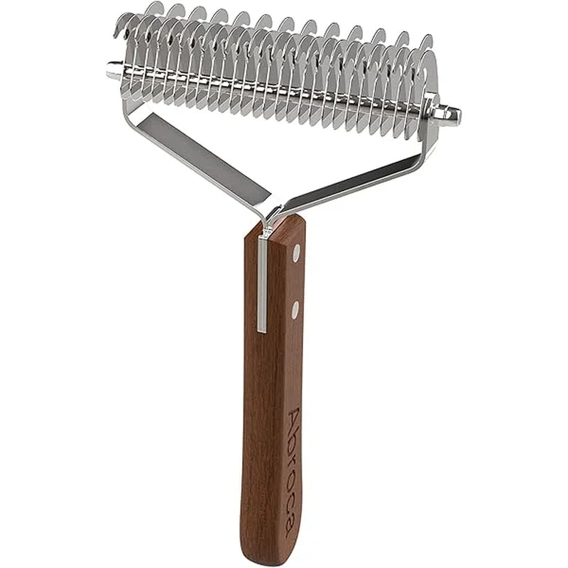 Dog Brush for Shedding, Pet Grooming Brush, Double Side Shedding and Dematting Undercoat Rake Comb Deshedder Brush for Long Haired Dogs and Cats, Cat Dog Hair Shedding Brush, Dog Grooming Brushes