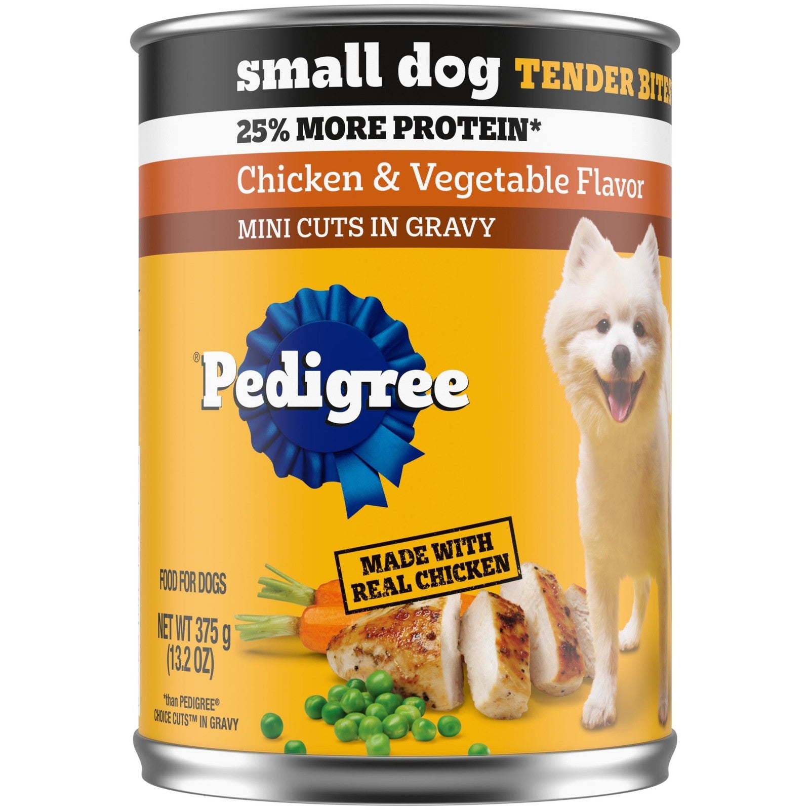 Pedigree Small Dog Tender Bites in Gravy, Chicken & Vegetable Flavor Canned Wet