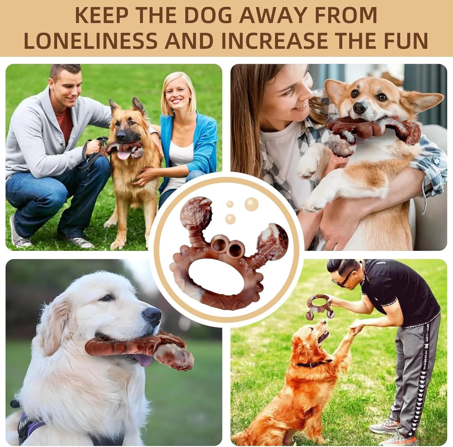 Dog Toys for Aggressive Chewers Dog Toy Interactive Dog Toys for Large Dog Chew Toys for Aggressive Chewers,Dinosam Indestructible Dog Toy for Medium Large Dogs