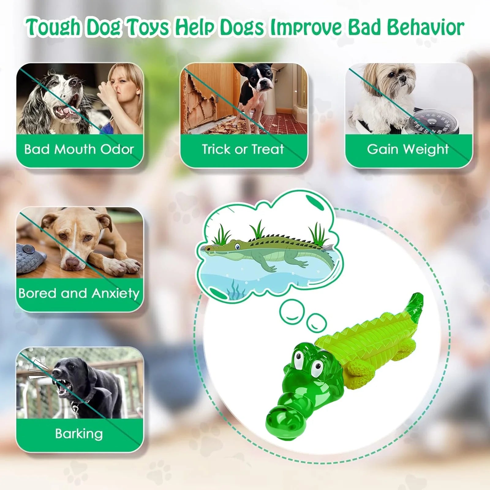 Dog Chew Toys for Aggressive Chewers Tough Dog Toys for Large Dogs Indestructible Dog Toys Heavy Duty Dog Toys for Small Medium Large Dogs Breed